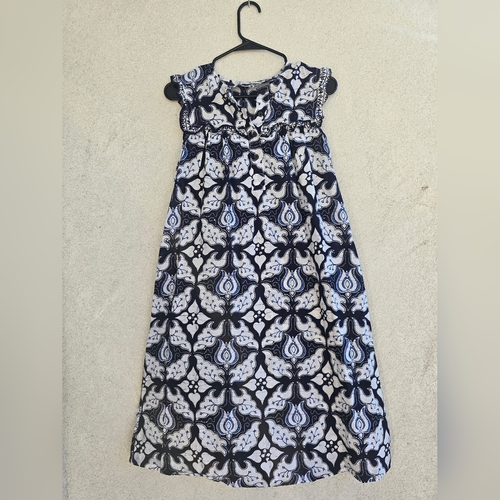 Vintage Elegant Black and White Midi Dress